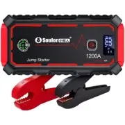 1800A Car Jump Starter Auto Quick Booster 12V Battery Jumper Box Truck Jump Pack