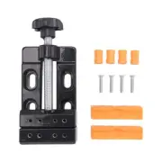 1X( Small Vise Flat Clamp Table Jaw Bench Clamp Drill Vice Opening4887