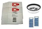 10 x Vacuum Bags & 11" Filter for Numatic Compact HVR 160 Series Henry Hetty NEW