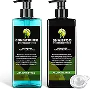 Joyfulmap 2 Pack 17oz Extra Large Flask Kit Hidden Alcohol Containers - Plastic Fake Shampoo Bottles for Men - Cruise Ship Flask Set with Funnels and Waterproof Stickers