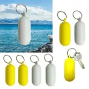 1/2x FLOAT KEY CHAIN WATER SPORTS Mini Buoyant Sailing Boat Multicoloured Option