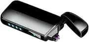 Electric Flameless Windproof USB Rechargeable Dual Arc Plasma Lighter Lighters