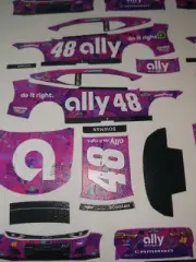 Alex Bowman 2024 Ally 1/64 Peel & Stick Decals