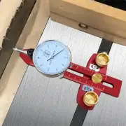 Woodworking Table Saw Calibration Positioner Precision Alignment 0.01 mm Wide Adjustment 0-120 mm for Woodworking Tracks