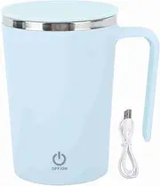 Self Stirring Mug, 350ml Automatic Mixing Cup with 304 Stainless Steel Portable Type C Charging Leak Proof Design for Office and Travel