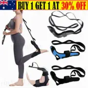 Yoga Flexibility Stretch Band Leg Fascia Stretcher Strap Ballet Training Belt