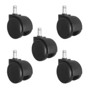Heavy Duty Replacement Office Task Chair Caster Wheels - Set of 5 - S5490-5