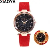 在飛比找蝦皮購物優惠-Xiaoya 女士手錶星空磁性錶帶懶女孩手錶 1290