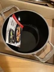 NIB All-Clad Fusiontec Stockpot ONYX- 7 qt