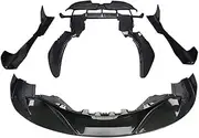 TDTAPN Car Side Fender Vent Cover Front Rear Bumper Spolier Wing Side Skrits Compatible for Mclaren 720S Carbon Fiber Exterior Bodykits(A Set)
