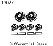 1/10 4Wd Rock Crawler 1001 Land Cruiser Part 13027 Diff Gear Sets