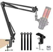QuadCast Boom Arm Mic Stand Adjustable Suspension Scissor HyperX QuadCast S RGB