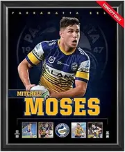 Mitchell Moses Parramatta Eels Official Nrl Player Print Framed