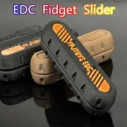EDC 3D Fine Fidget Toy Fashion Fun Plastic Push Fidget Slider Stress Relief Toy