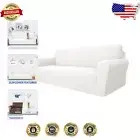 High Stretch Sofa Slipcover for 3 Cushions - Stylish Pet Cover, Machine Washable