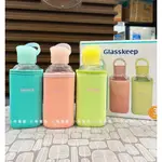 【現貨特惠】GLASSKEEP方形玻璃隨手瓶3入組500ML(SP-2212)