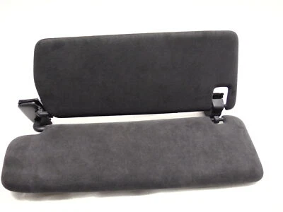 New Genuine Porsche Cayenne E2 2011>2018 RHD Black Alcantara Right Sun Visor