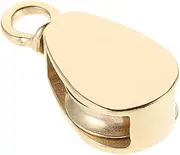 JOINPAYA Brass Marine Flag Pulley: Replacement Boat Deck Flag Hardware for Flagpole Various Rope Sizes - Sailboats & Kayaks Pulley