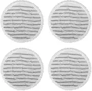 4G-kitty 4 Pack Replacement Mop Pad for Shark S7000 Series Steam Mop S7000AMZ, S7001, S7001TGT,Washable Microfiber Cleaning Steamer Replacement Pads