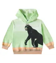 [Moschino Kids] Moschino Kids Cotton jersey sweatshirt Y 5 green