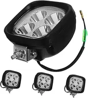 Led Forklift Lights Set 4pcs Universal Fitment Sturdy Construction Bright Illumination for Car Work