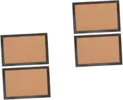 STOBOK 2sets Versatile Wall Mounting Cork Board Office Supplies Home Decor Classroom Organizing Bulletin Board 2pcs*2