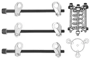 Rytool RT0606 - Coil Spring Compressor 3 Piece