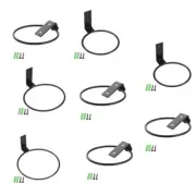 Wall Mount Flower Pots Rack Hanging Plant Stand for Balcony and Porch Decoration