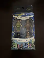 Diamond Select Disney Store Minimates Peter Pan Mini Mates 4 pack Disney Stores
