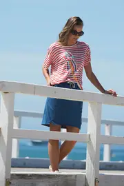 Drop Shoulder Jellyfish Tee--ELM-8127007
