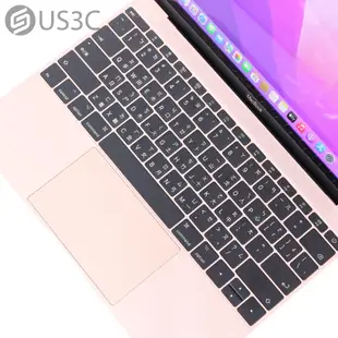 【US3C-小南門店】2017年 公司貨 Apple MacBook Retina 12吋 M3 1.2G 8G 256G 玫瑰金 UCare保固3個月