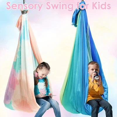Sensory Swing for Kids Adults Soft Kids Cuddle Swing Holds up to 200 lbs xiTrS