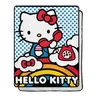 在飛比找蝦皮購物優惠-[現貨]凱蒂貓雙層毛毯 Sherpa蓋毯 Hello Kit