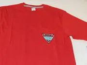 Volcom Stone logo Men's T shirt Appointed S/S TEE XL surf skate CDY Red A3511603