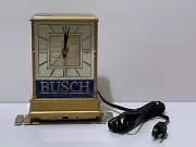 Vintage Budweiser Anheuser BUSCH BEER Bar Tavern Cash Register LIGHT / CLOCK