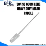 304SS 60cm Long Heavy Duty Mash Paddle - Mash Tun / Grainfather / Mixing