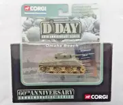 Corgi CS90193 D-Day 60th Anniversary Series "M4A3 Sherman Tank" Omaha Beach NEW