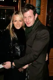 Jason Flemyng his guest arrive premiere for the new Cirque Du Sole- Old Photo