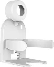 D DOLITY for Google Nest WiFi Wall Mount Holder, Space-Saving Design Outlet Mount, Perfect Cord Management for Google Nest WiFi - White