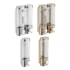 Hand Soap Dispenser Wall Mounted Bath Lotion Bottle Liquid Soap Dispenser for