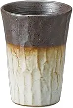Painted Shochu Cup (Large) 3.3 x 4.5 inches (8.5 x 11.5 cm), 11.2 fl oz (330 cc) | Free Cup |