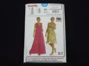 2009 BURDA SEWING PATTERN #7630~WOMENS MATERNITY EVENING DRESSES~SIZES 10-22 NEW