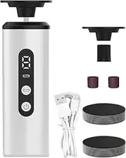 Electric Foot Filer | Heel Scraper for Cracked Heels - Ergonomic Pedicure Tool with 9 Speeds for Winter Cracked Skin Care