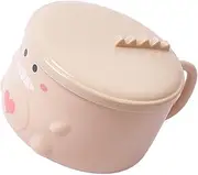 ASAKKURA 304 Food Grade Bowl Ramen Noodle Bowl with Lid Portable Lunch Box Lid Household