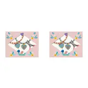 2x Djeco You & Me Friendships/Hearts Beads Set Kids Jewellery DIY Kit 10y+