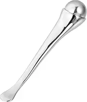 MUSISALY Eye Cream Massage Stick Durable Beauty Spoon for Eye Micro Circulation Reduces Puffiness Dark Circles Smooth Surface for Women