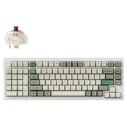 Keychron Q12 Max QMK/VIA Wireless Mechanical Keyboard White