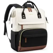 Laptop Backpack for Women, 17 Inch Work Business Backpacks Purse with USB Por...