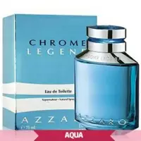 在飛比找蝦皮購物優惠-Azzaro Chrome Legend 鉻元素傳奇男性香水