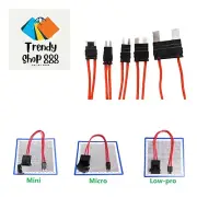 5packs Repair Car Fuse Holder Connector Extension Adaptor Acc Fuse tap Holder...